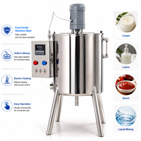 Cuve de mélange haute performance pour crèmes cosmétiques, lotions et shampoings, pour ligne de production de machines de remplissage de liquides et de pâtes