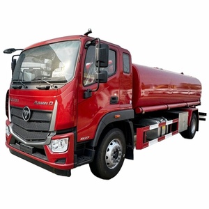 Camión Cisterna de Agua Foton 4x2 Diésel de 12 CBM, Camión Cisterna con Aspersor de Agua en Venta - Product Image 1