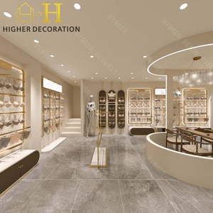 Décoration de magasin de lingerie personnalisée moderne Présentoir pour <span class=keywords><strong>sous</strong></span>-vêtements en bois Vitrine pour <span class=keywords><strong>sous</strong></span>-vêtements avec lumière LED - Product Image 1