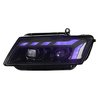 Pour Audi Q5 8R 2008-2017, ensemble de phares LED style RS, feux de jour DRL, clignotants séquentiels, lentille de projecteur, plug and play