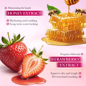 Crema de Manos <span class=keywords><strong>BIOAQUA</strong></span> de Etiqueta Privada OEM, Aroma Dulce a Donut y Queso, Hidratante, Nutritiva, Reduce las Grietas, Ilumina, para el Invierno - Product Image 4