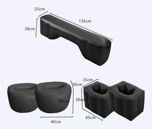 Venta caliente personalizable viaje al aire libre cojín móvil cama inflable Camping SUV coche colchón de aire - Product Image 6