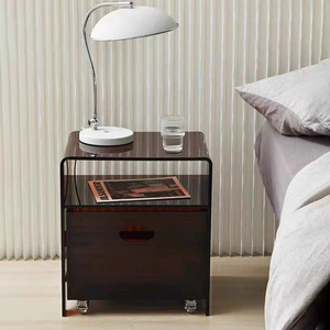 Mobile Moderno in <span class=keywords><strong>Plexiglass</strong></span> Acrilico per Camera <span class=keywords><strong>da</strong></span> Letto, Accessorio per Appartamenti e Hotel, Comodino e Tavolino <span class=keywords><strong>da</strong></span> Salotto - Product Image 1