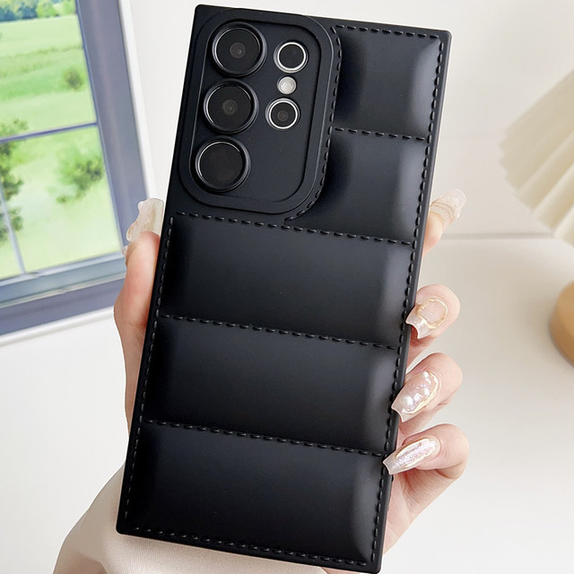Luxury All-Inclusive Silicone Phone Case for Samsung S23 Ultra S25 Note20/A15 A05 Foreign Trade S24FE/S22