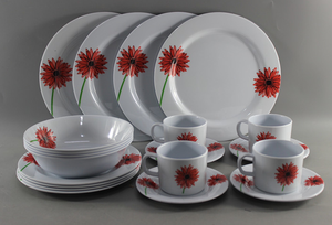 <span class=keywords><strong>Vajilla</strong></span> Moderna de 12 <span class=keywords><strong>Piezas</strong></span> de Plástico, <span class=keywords><strong>Melamina</strong></span> y Fibra de Bambú, los Mejores Materiales de Buena Calidad al Mejor Precio - Product Image 2