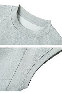 Mejora los conceptos básicos de los hombres con chalecos casuales de color sólido Premium Tela transpirable para comodidad y versatilidad durante todo el día - Product Image 4