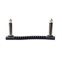 Cable de Alimentación de Audio DC 12V, Conector 5521 5525, Ángulo Recto en Forma de L, Cable de Cobre con Revestimiento de PVC para Uso en Europa
