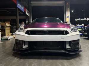ชุดแต่งรอบคันคุณภาพสูงสำหรับรถยนต์ GT-R R35 รุ่นปี <span class=keywords><strong>2024</strong></span> <span class=keywords><strong>NISMO</strong></span>  กันชนหน้า/หลัง  100%  ประกอบได้พอดี  พร้อมสีรองพื้น + คาร์บอนไฟเบอร์ - Product Image 2