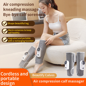 Không dây không khí nén lưu thông máu sưởi ấm di động chân và bê Massager - Product Image 6