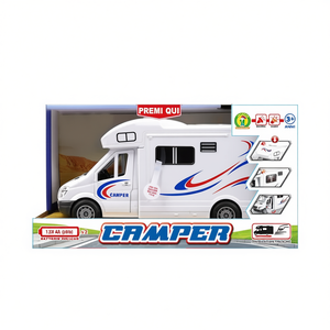 Camper Véhicule jouet en plastique avec sons et lumières 3+ ans Alimenté par piles 32x18x12 cm - Product Image 3
