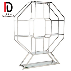 Estantes <span class=keywords><strong>de</strong></span> vino <span class=keywords><strong>de</strong></span> acero inoxidable Estante <span class=keywords><strong>de</strong></span> exhibición Estante <span class=keywords><strong>de</strong></span> vino <span class=keywords><strong>de</strong></span> <span class=keywords><strong>pared</strong></span> Estante <span class=keywords><strong>de</strong></span> vino <span class=keywords><strong>de</strong></span> lujo para decoración <span class=keywords><strong>de</strong></span> boda - Product Image 6