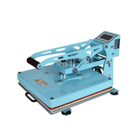 Presse à chaud semi-automatique commerciale 15x15 pouces pour la sublimation de t-shirts et l'impression par transfert thermique