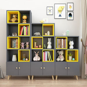 <span class=keywords><strong>Libreria</strong></span> LM KIDS con Scrivania Integrata, Scaffale in Legno Salvaspazio per Collezioni - Product Image 4