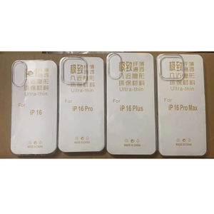 เคสโทรศัพท์มือถือป้องกันการตกสี่มุมสำหรับ <span class=keywords><strong>iPhone</strong></span> 16 PRO MAX 15 <span class=keywords><strong>PLUS</strong></span> 13 14 TPU ใส - Product Image 1