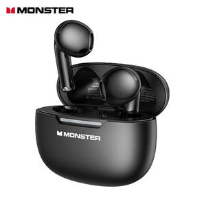 Écouteurs sans fil Monster N-Lite 208 originaux, écouteurs BT, contrôle tactile, écouteurs avec micro, étanches, basses puissantes - Product Image 1