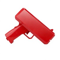 HOOJOKER Pistol Semprot Uang Kertas Elektrik Tahan Lama, Pelempar Uang Super untuk Tahun Baru Imlek