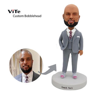 دمية بوبليهيد فردية عالية الجودة من الصلصال البوليمر لهدايا تقدير الموظفين في الشركات - Product Image 2