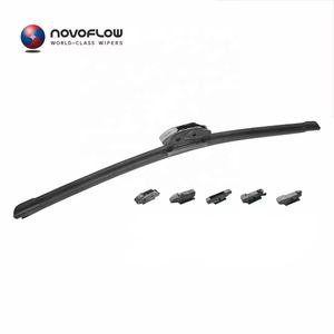 Balais d'essuie-glace plats multifonctionnels NOVOFLOW avec 5 adaptateurs pour le marché brésilien - Product Image 1