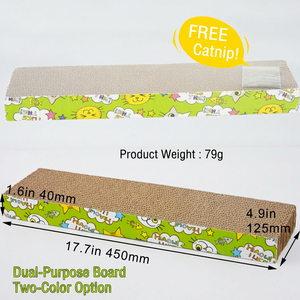 <span class=keywords><strong>Griffoir</strong></span> et tapis à <span class=keywords><strong>chat</strong></span> en carton ondulé en gros avec herbe à <span class=keywords><strong>chat</strong></span>, jouet durable <span class=keywords><strong>pour</strong></span> chats d'intérieur - Product Image 3