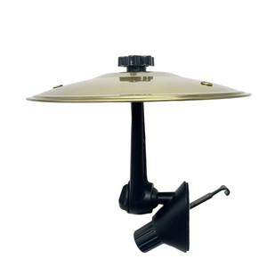 Cymbale de voiture pour grille d'<span class=keywords><strong>a</strong></span>ération, mini-set de cymbales crash avec mini-bâtonnets de batterie, gadget musical amusant pour les batteurs et les amateurs de musique - Product Image 1