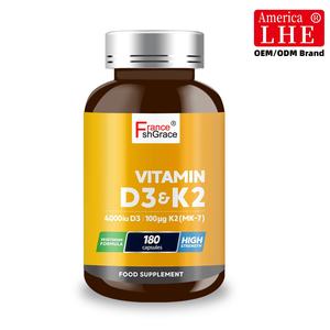Cápsulas Premium de Vitamina D3 K2, Favorecen la Salud Digestiva para Mujeres y Hombres, 180 Cápsulas, Suplemento Vitamínico - Product Image 6