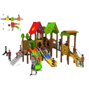 Kids funny kindergarten play equipment commercial PE outdoor playground