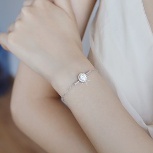 S925 Silver <b>Bracelet</b> 1CT Moissanite Jewelry Elegant <b>Sweet</b> Boutique Jewelry <b>Bracelet</b> Simple Fashion Classic Design <b>Bracelet</b> - Product Image 6