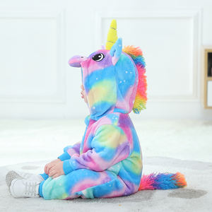 TONWHAR Pijama Kawaii Kigurumi con Capucha <span class=keywords><strong>de</strong></span> Animal <span class=keywords><strong>para</strong></span> Bebé Mameluco <span class=keywords><strong>de</strong></span> Dinosaurio <span class=keywords><strong>Disfraz</strong></span> <span class=keywords><strong>de</strong></span> Animal <span class=keywords><strong>para</strong></span> Niños Pequeños y Niños - Product Image 4