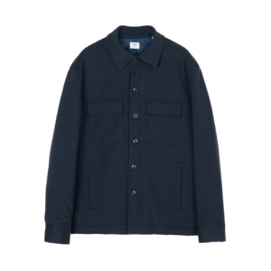 Veste chemise <span class=keywords><strong>matelassée</strong></span> pour <span class=keywords><strong>homme</strong></span> - Style utilitaire à boutons avec poches poitrine - Product Image 1