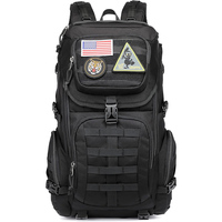 Sac à dos pour ordinateur portable à la mode avec conception de camouflage sangle de lampe de poche étanche doublure en nylon-pour une utilisation tactique de cyclisme de survie