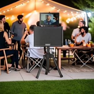 Machine de <span class=keywords><strong>karaoké</strong></span> professionnelle pour la maison, lecteur de musique sans fil WiFi, stockage 500 Go, écran tactile, design portable pour les fêtes - Product Image 6