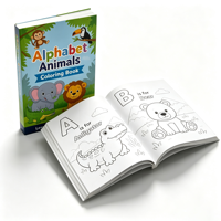 Livre de coloriage créatif pour enfants et adultes, imprimé sur papier cartonné offset personnalisé