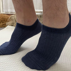 Chaussettes <span class=keywords><strong>en</strong></span> chanvre écologique, vente <span class=keywords><strong>en</strong></span> gros, conception à la mode du client, lien à la main, bout Anti-odeur, brossées, <span class=keywords><strong>bateau</strong></span> d'affaires naturel - Product Image 4