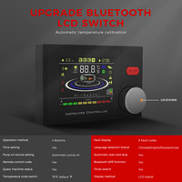 Calentador de aire diésel de 8KW, 12 y 24V, 110V/240V, calentador de aire para estacionamiento de automóviles diésel, interruptor LCD todo en uno, versión clásica
