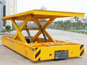 ציוד חדש מסוגו לטיפול בחומרים כבדים - משאית שטוחה חשמלית עם שלט רחוק בעלת כושר נשיאה של 10 טון - Product Image 4