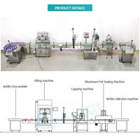 Machine de remplissage automatique Guanyu haute productivité 100-1000 ml pour détergent, lotion, crème, liquide, poudre et produits chimiques en bouteilles en verre