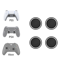 Coques de joystick analogiques en silicone pour manettes de jeu PS5/PS4/PS3/Xbox One X S/Xbox 360 – Accessoires pour console de jeu