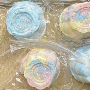 Nouveau Jouet Sensoriel en Silicone Réaliste de 9 cm, Grand Pudding Coloré Mélangé, Qualité Alimentaire, Cadeau pour Enfants de 5 à 7 Ans, Bonheur Instantané - Product Image 2