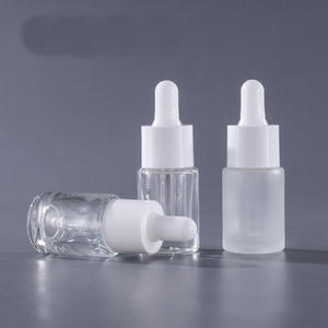 ขวดแก้วฝ้าขนาด 15 มล. พร้อมหลอดหยด สำหรับบรรจุภัณฑ์น้ำมันหอมระเหยและเครื่องสำอาง แบบเติมได้ พร้อมโลโก้สั่งทำ - Product Image 2