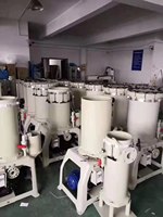 Traitement des eaux usées industrielles par électrodéposition pour la sécurité environnementale, filtre de placage au nickel chimique avec pompes