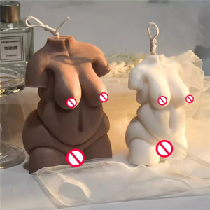 Molde de silicona con forma de cuerpo <span class=keywords><strong>para</strong></span> <span class=keywords><strong>personas</strong></span> en 3D, <span class=keywords><strong>para</strong></span> Yoga, <span class=keywords><strong>para</strong></span> Resina, yeso, Chocolate, vela, jabón, suministros artesanales - Product Image 3