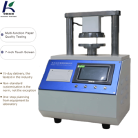 Testeur numérique de résistance à l'écrasement des bords et des anneaux ASTM D3786, machine d'essai de résistance à l'écrasement des bords et des anneaux haute capacité