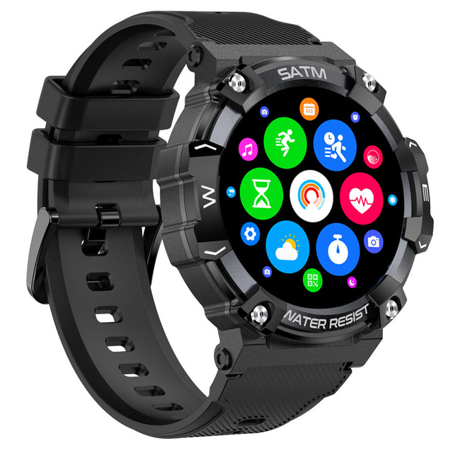 IP68 Waterproof PG666 Health Smartwatch 10-Day Battery Multi-Sport Modes High Definition Call 19 Languages Support