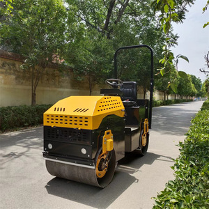Rodillo Vibratorio de Doble Tambor Hidráulico Compacto para Uso en Construcción y Pavimentación - Product Image 5