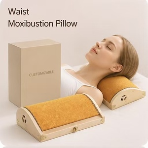 Cojín Lumbar de Moxibustión de Madera Maciza con Diseño de Aislamiento de Ceniza, Certificado CE, Soporte Corporal para <span class=keywords><strong>Aliviar</strong></span> la Discitis Lumbar - Product Image 1
