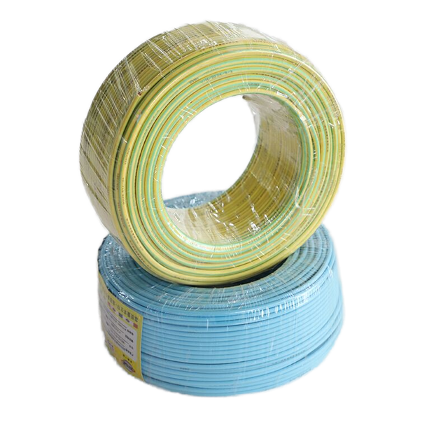 Yilan 10mm2 16mm2 BVR Solid Copper Rubber Insulation Underground Use 100m Length Electrical Wiring Cable
