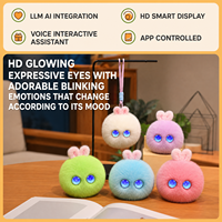 Jouets en peluche intelligents pour enfants, robot compagnon émotionnel, lapin en peluche, robot intelligent, poupée vocale, animal de compagnie électronique en fourrure