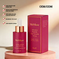Serum Penumbuh Rambut dengan Asam Amino & Asam Hialuronat Perawatan Perbaikan Kulit Kepala Anti-Ketombe