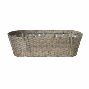 Nuevo 2023, maceta colgante, cesta de ratán, decoración de pared tejida de plástico, maceta colgante para flores y plantas, elegante y ecológico - Product Image 1