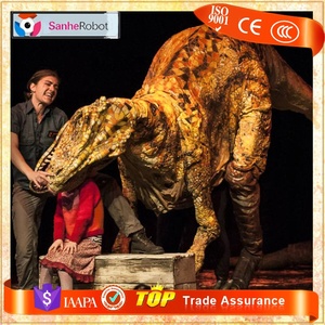 Interactif Attraction <span class=keywords><strong>Dinosaure</strong></span> Réaliste Costumes de Mascotte À Vendre - Product Image 2